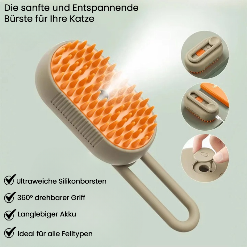 KURO ZenBrush™ Die sanfte Fellpflege mit Dampf